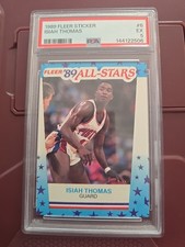 1989-90 Fleer - All-Stars Stickers Isiah Thomas #6