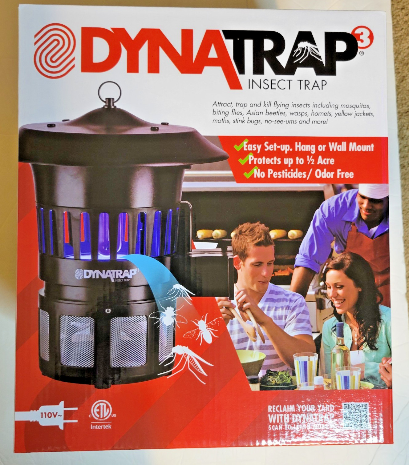 Dynatrap3 DT1100 1/2 Acre Insect Trap Outdoor - NEW IN BOX