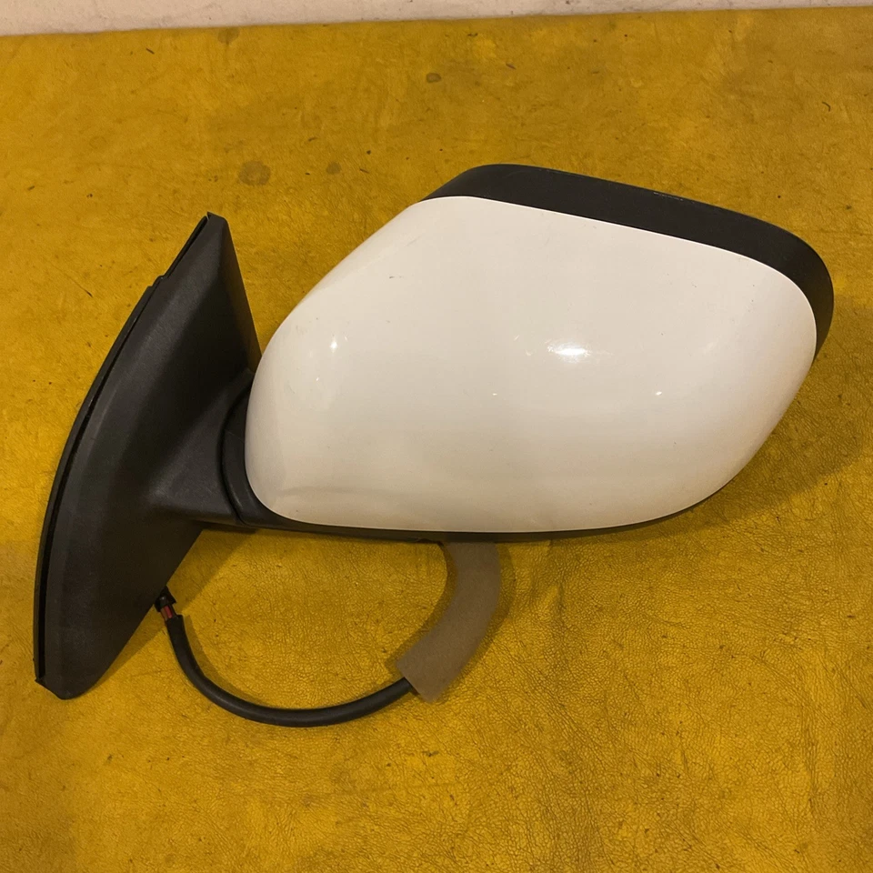 Espejo retrovisor lateral izquierdo Nissan Leaf 2013-2017 eléctrico blanco térmico OEM Foto 2 de 4