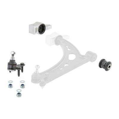 Reparatursatz Querlenker vorne rechts für VW Golf 5 6 Touran Octavia Leon VAICO
