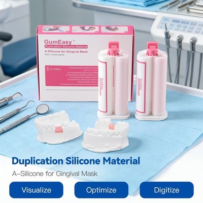 AZDENT Dental Lab A-Silicone Duplication Silicone Material for Gingival Mask