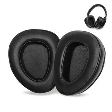 Sheepskin Real Leather Ear Pads Foam Cushion with Audeze Sine Planar Headphon...
