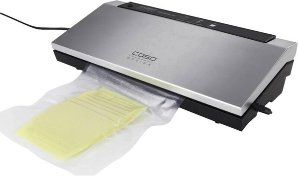 Caso Gourmetvac 180 Silber-Schwarz Vakuumierer FolienschweißGeräT-image