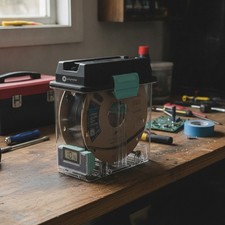 3D Printing Filament Storage Box - PolyDryer Box for Continuous Filament Seal...