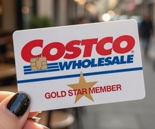 2 Pack Funny Costco Membership Debit Credit Card Sticker Vinyl Decal Skin Funny