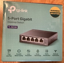 TP-Link 5-Port Fast Ethernet Switch Desktop Switch TL-SG105 - USED in Box