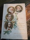 Antique Book, The Year With  The Poets By Martha Capps Oliver HC, 1st Ed. 1900