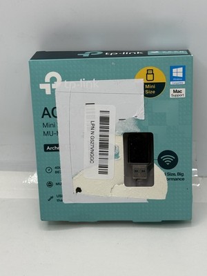 TP-Link AC1300 USB WiFi Adapter (Archer T3U)- 2.4G/5G Dual Band Wireless Network