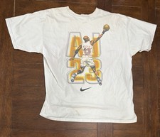 Air Jordan AJ23 NBA Chicago Bulls Nike Vintage Tee T Shirt Size XL Made In USA