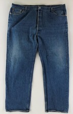 Levi's 501 501xx Jeans VTG 90s Blue Made USA Mens 48x34 44x30 Actual