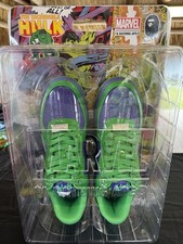 Marvel Hulk Bape Green Purple Sneakers Size 8...