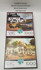2 Buffalo CHARLES WYSOCKI Landscapes Jigsaw Puzzles Cape Cod Birch Point