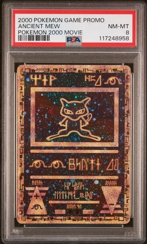 2000 POKEMON GAME MOVIE POKEMON 2000 MOVIE ANCIENT MEW PSA 8