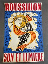 AFFICHE POSTER Roussillon