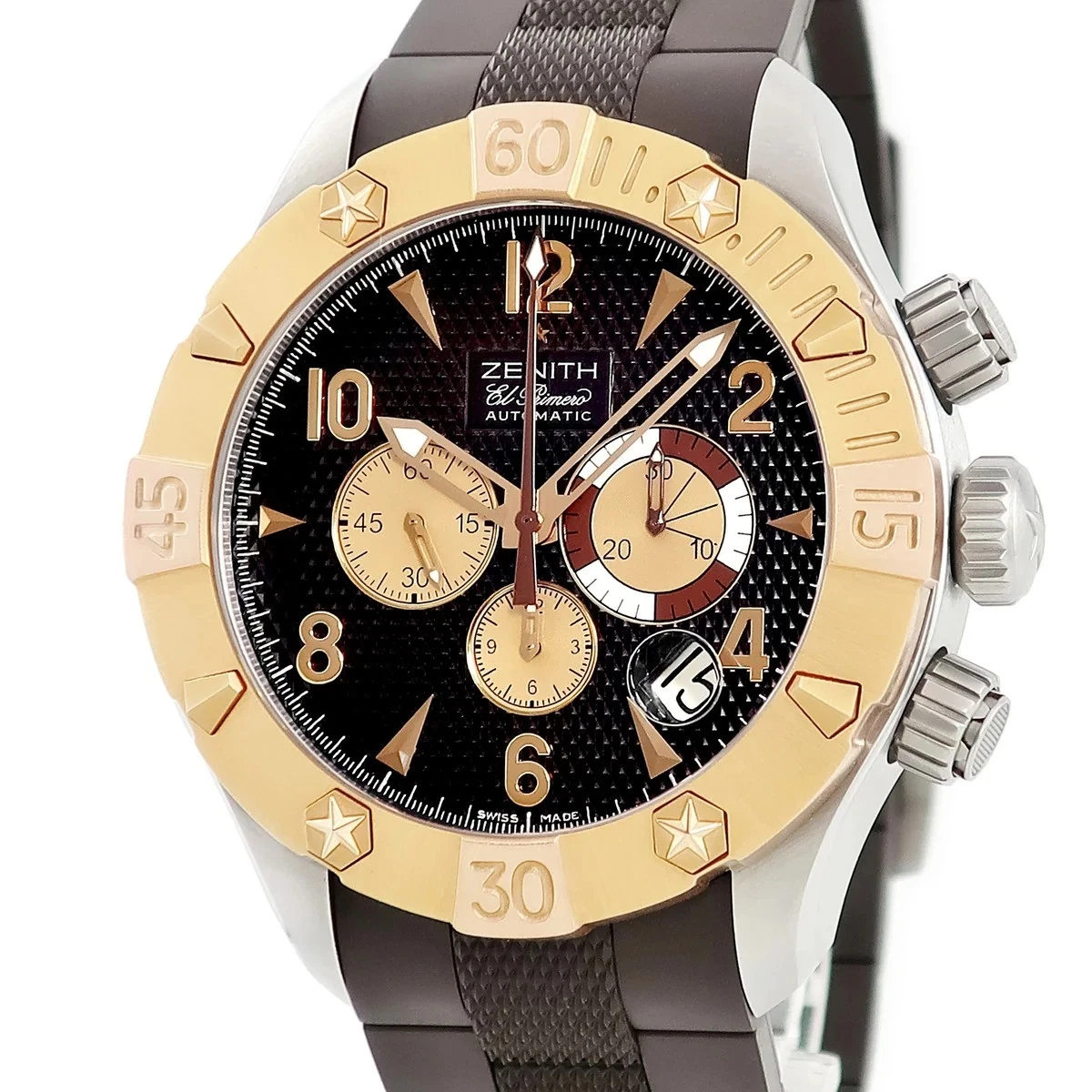 Zenith — Zenith Defy Classic El Primero 86.0526.4000 / 75.R650 46.5mm Brown Dial #HDW315