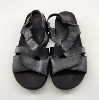 SAS Women's Huggy Open-Toe Sandals – Adjustable Straps With Contoured Footbed, Made In USA
