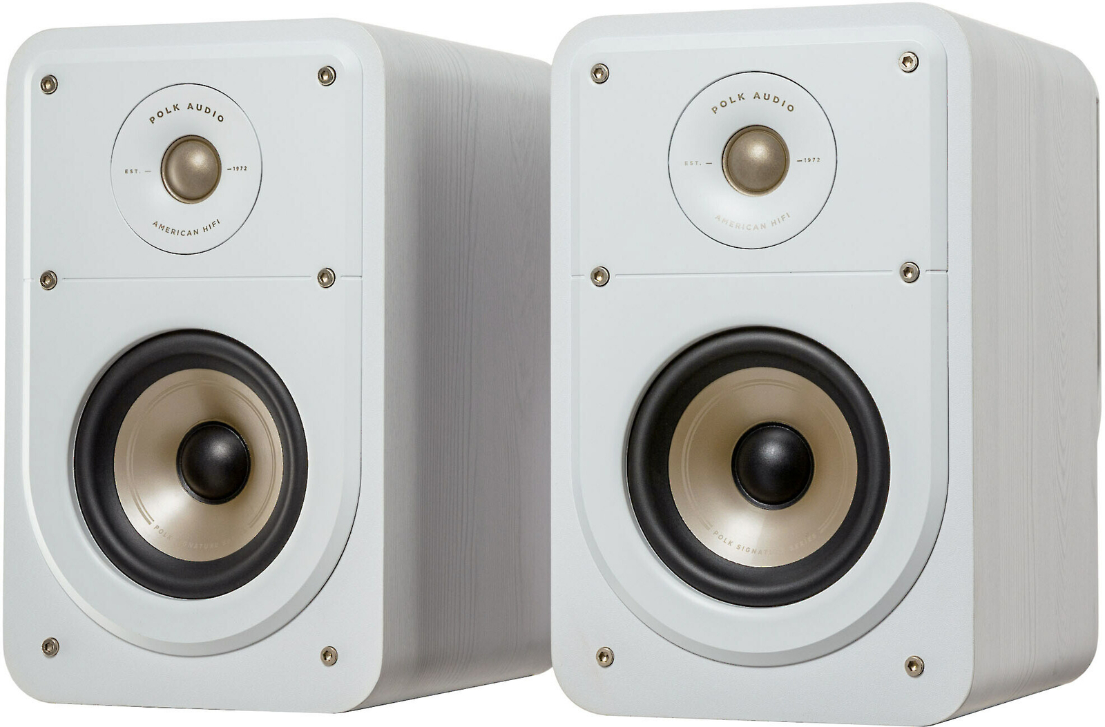 Polk Sig Elite ES15 White pr bookshelf speakers