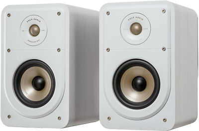 Polk Sig Elite ES15 White pr bookshelf speakers