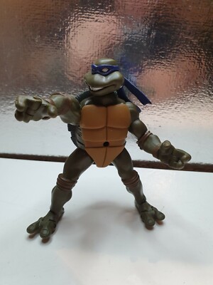 Donatello TMNT 2003 Figur guter Zustand Retro Schildkröte Spielzeug 