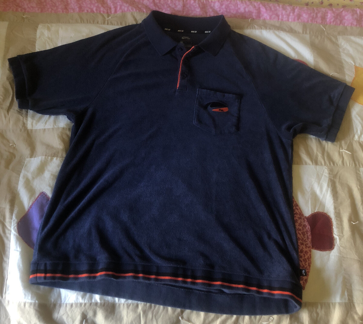 Nike SB On Deck Terry Polo Shirt – Navy 