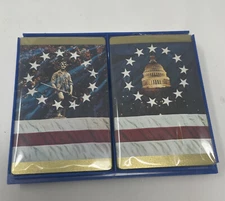 VTG Redislip USA American Flag Capital  Playing Cards Sealed