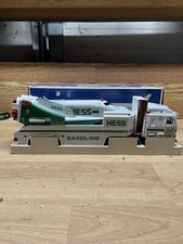 Vintage 1999 HESS Toy Truck and Space Shuttle with Satellite