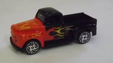 Racing Champions Orange & Black 1950 Ford Pickup 1/64 Scale