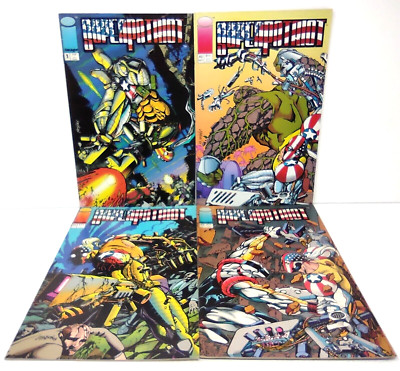 SuperPatriot Issues 1 2 3 4 Image Comics 1993 First Printing