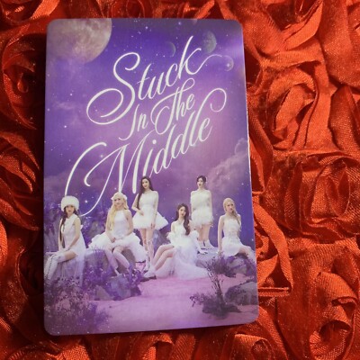 ASA BABYMONSTER SNOW PURPLE Edition Celeb K-POP Girl Photo Card