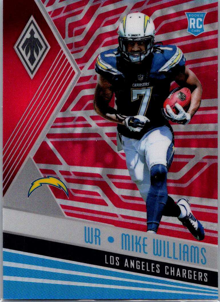 Mike Williams 2017 Panini Phoenix #122 Pink /199 Los Angeles Chargers