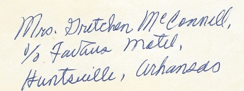 1968 ORVILLE EUGENE FAUBUS signed Letter ALS SPECTATOR Ozark Arkansas Governor - 第 5/5 張圖片