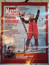 VIOLETTE DORANGE / AFFICHE PARIS MATCH (grande taille) 60 X 80 CM [ 2025 ]