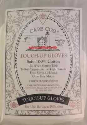 CAPE COD  TOUCH-UP GLOVES 100% Baumwolle Paar Handschuhe für spurlose Handhabung