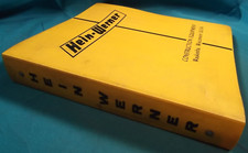 Hein Werner H14b Excavator Parts Manual Book Catalog