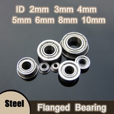 Flanged Ball Bearing Edged Bearings 4WD Bearings Flange Bearing for RC Car DIY
