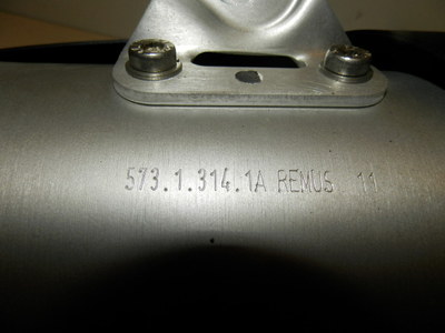 Orig Ducati Monster 796 696 Exhaust Right Top Condition,No Damage