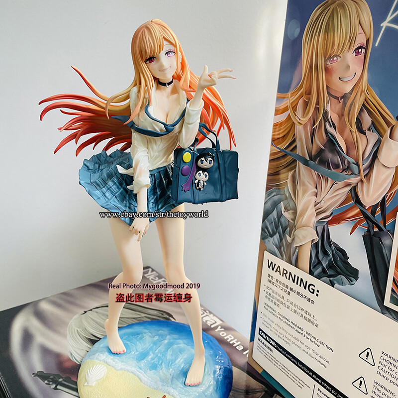 Lo último Anime Chica Kitagawa Marin Figura Juguete Playa Escena PVC Colección Nuevo EN Caja