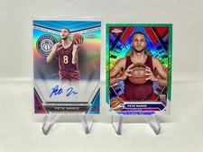 2023-24 Topps Chrome PETE NANCE Rookie Auto & Green Refractor