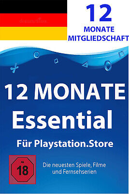 PlayStation Plus Essential: Mitgliedschaft für 12 Monate