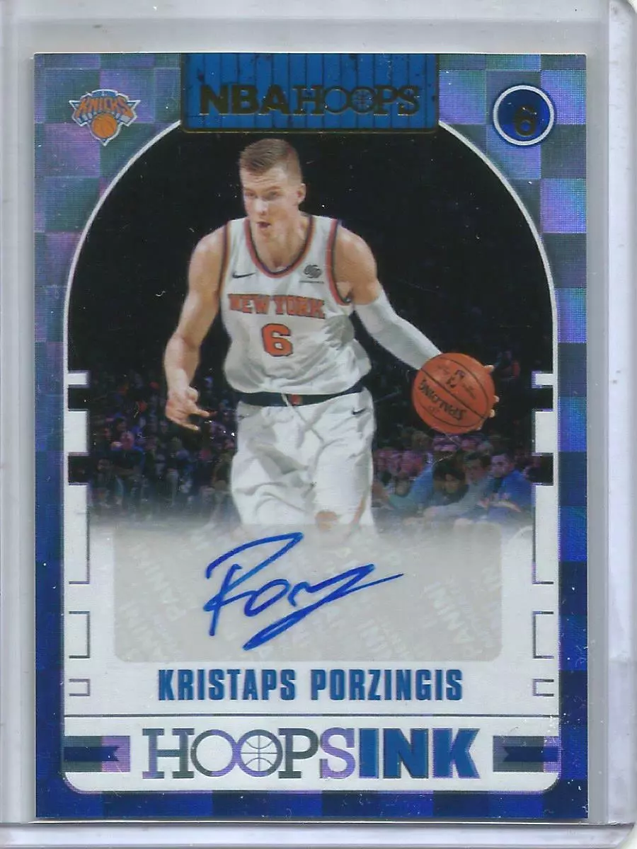 Porzingis autograph sales
