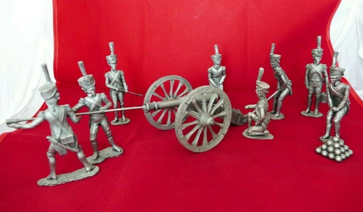 Figurine Les étains du prince - Pièce de 8 Gribeauval attelée