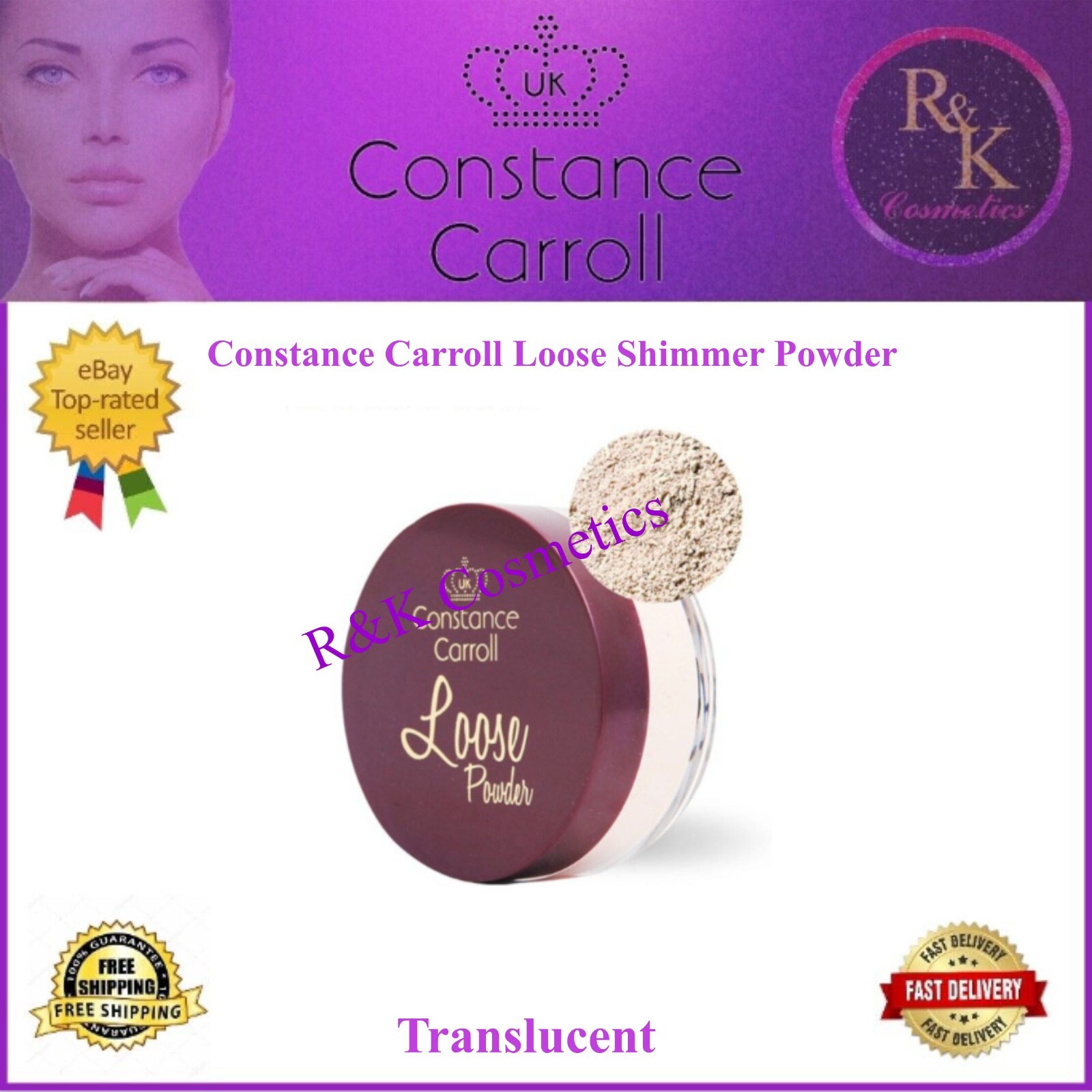 CCUK Constance Carroll Loose Shimmer Powder Choose Your Shade eBay