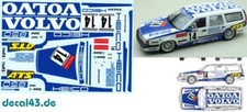 Decalcomania 1/43 Volvo 850 T5 Break 'Heico' 24h Nürburgring 1995