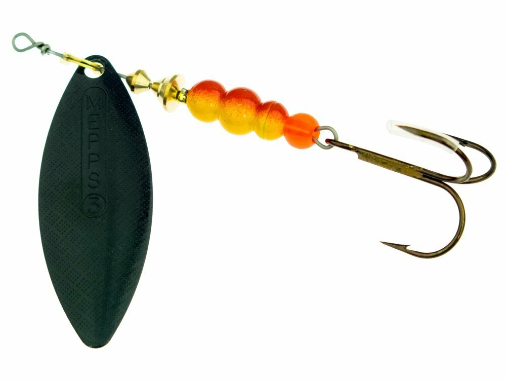 Mepps Cuiller Tournante A Palette Ovale Aglia Long Cast N°4-17G - Or