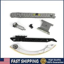 Engine Timing Chain Kit Oil Plug Guide Rails For Chevy Buick Pontiac Saturn GMC