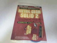 NEW Metal Gear Solid 2 Strategy Guide for Playstation 2 PS2 W/2 Game Shark DISKS