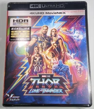 THOR: LOVE AND THUNDER New 4K Ultra HD + 3D and 2D Blu-ray JP Release, US Seller