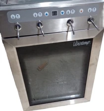 Vinotemp Four-Bottle Wine Dispenser Stainless Steel VT-Winedisp4 SS