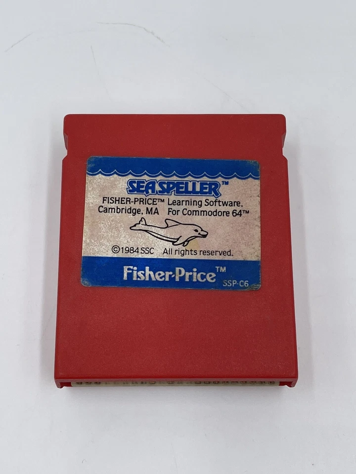 Sea Speller Fisher Price (Commodore 64, 1984) ONLY RED ON EBAY! - Image 2 of 3