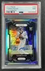 TANNER MCKEE PSA 9 2023 PANINI PRIZM #383 ROOKIE AUTO SILVER RC EAGLES 0688